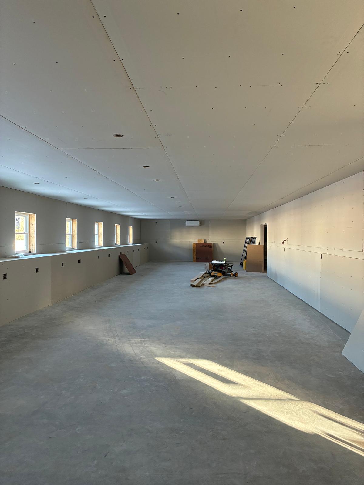Workers on site